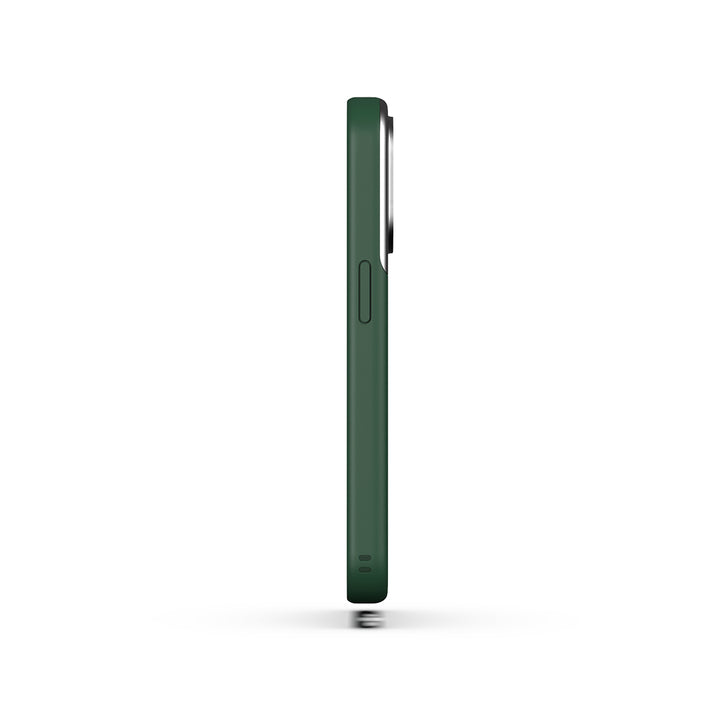 MagSafe Silicone Aluminum iPhone 15 Pro Case Eco Slim Protection Atom Studios#color_atom-green
