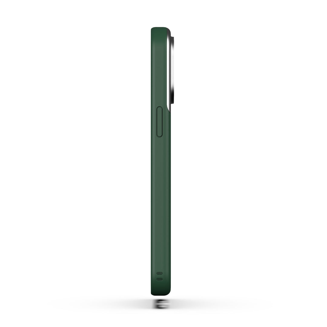 MagSafe Silicone Aluminum iPhone 15 Pro Max Case Eco Slim Protection Atom Studios#color_atom-green