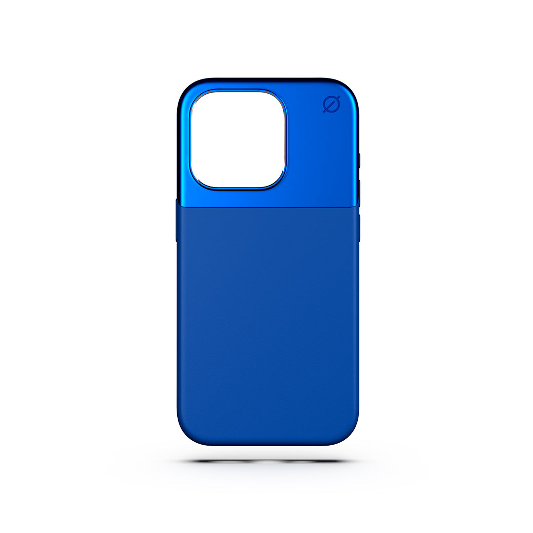 MagSafe Silicone Aluminum iPhone 15 Pro Case Eco Slim Protection Atom Studios#color_cobalt-blue