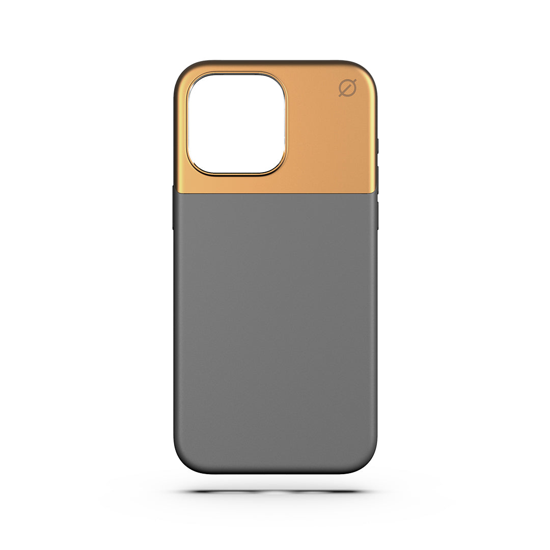 MagSafe Silicone Aluminum iPhone 15 Pro Max Case Eco Slim Protection Atom Studios#color_arctic-grey