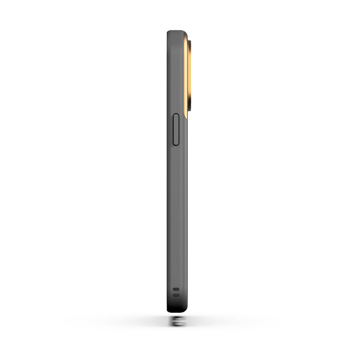 MagSafe Silicone Aluminum iPhone 15 Pro Max Case Eco Slim Protection Atom Studios#color_arctic-grey