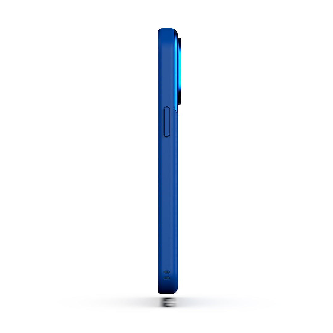 MagSafe Silicone Aluminum iPhone 15 Pro Max Case Eco Slim Protection Atom Studios#color_cobalt-blue