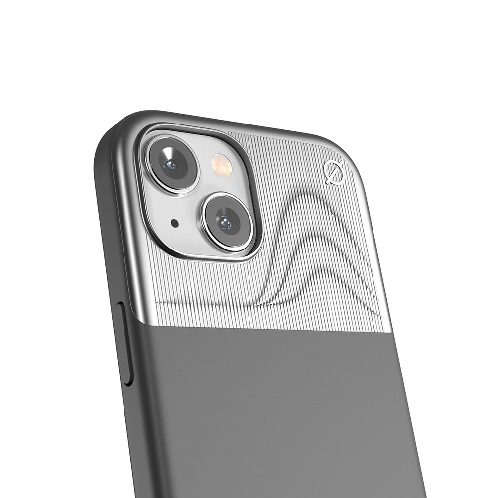 iPhone 15 MagSafe case - Split Silicone powered by Alara#color_arctic-grey