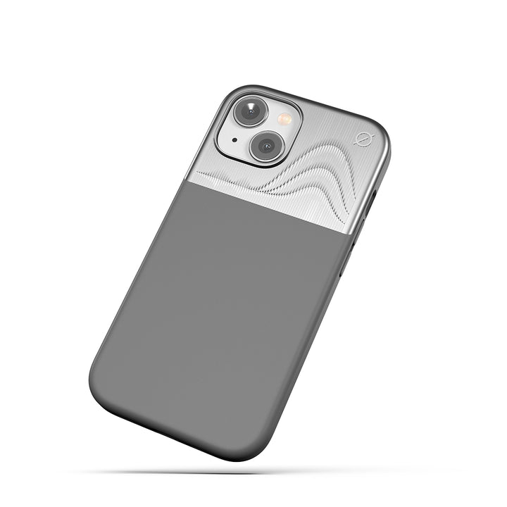 iPhone 15 MagSafe case - Split Silicone powered by Alara#color_arctic-grey