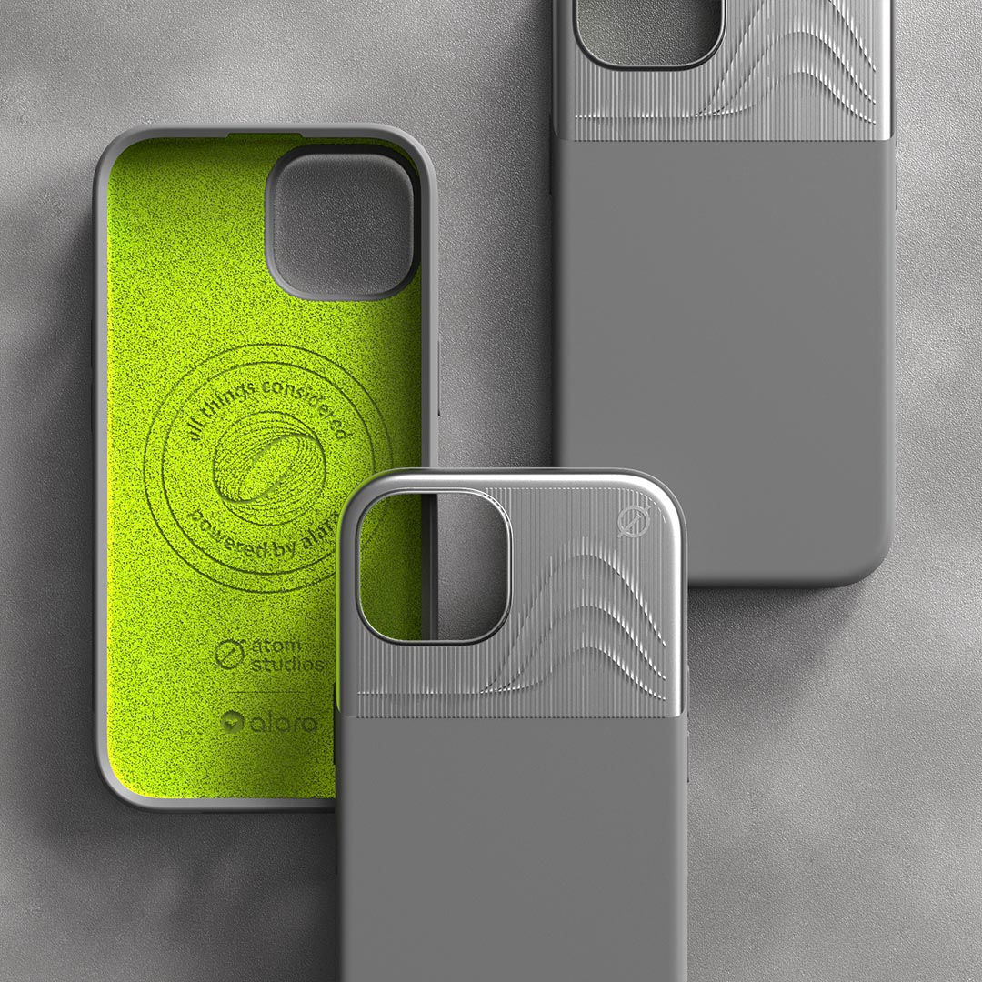 iPhone 15 MagSafe case - Split Silicone powered by Alara#color_arctic-grey