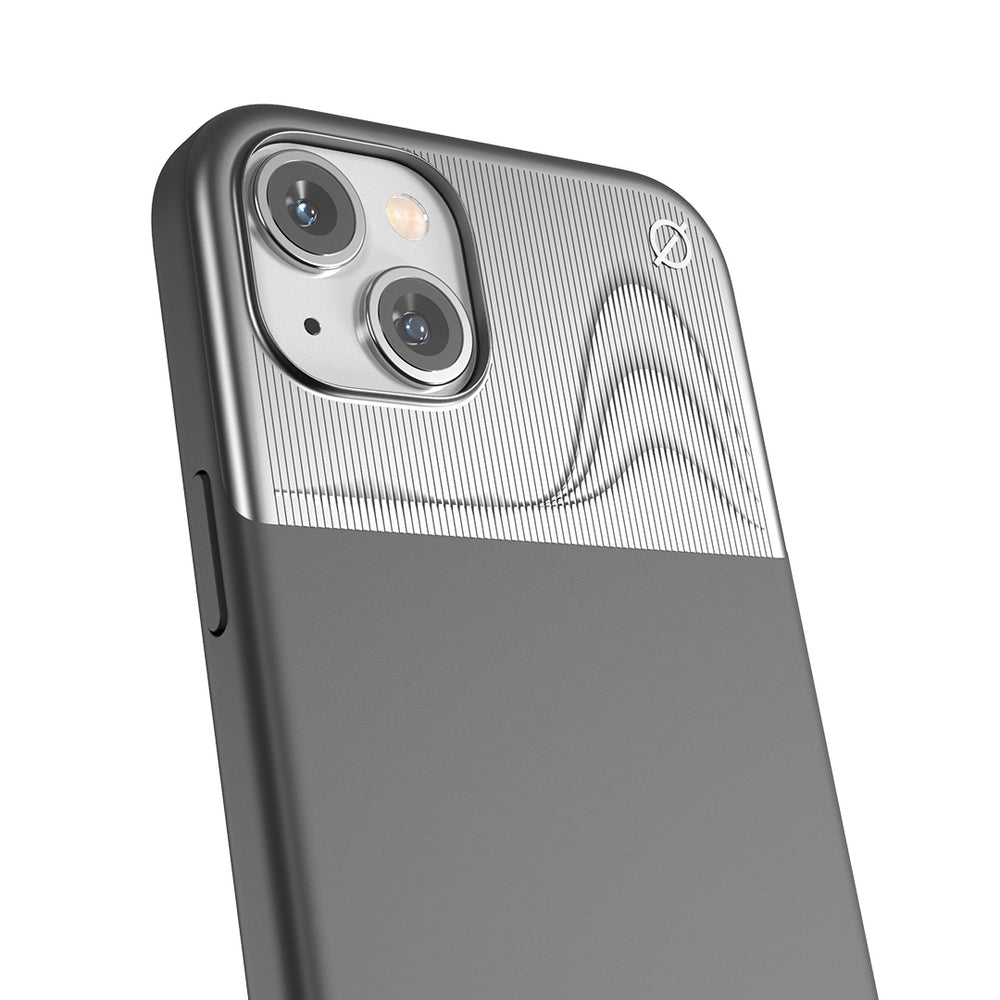 iPhone 15 Plus MagSafe case - Split Silicone powered by Alara#color_arctic-grey