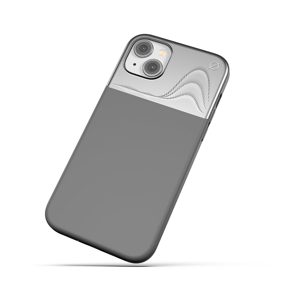iPhone 15 Plus MagSafe case - Split Silicone powered by Alara#color_arctic-grey