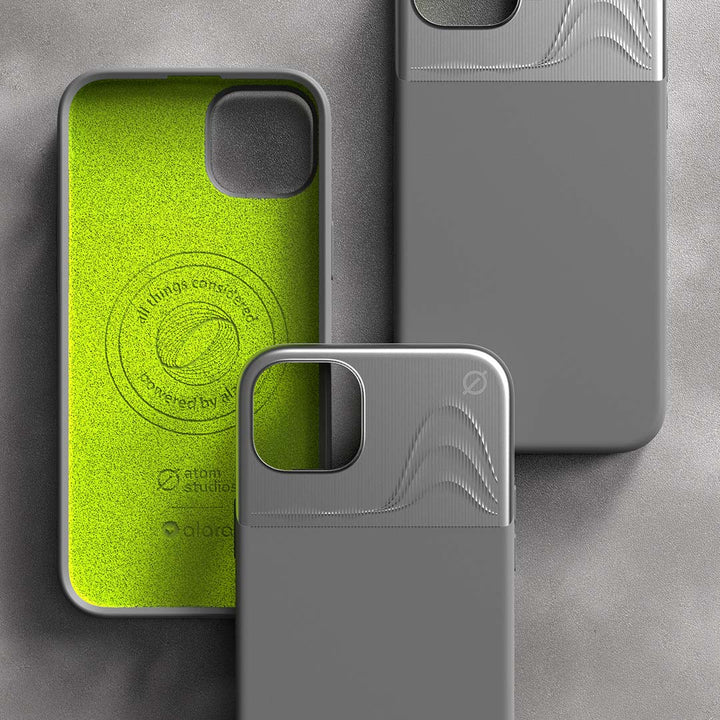 iPhone 15 Plus MagSafe case - Split Silicone powered by Alara#color_arctic-grey