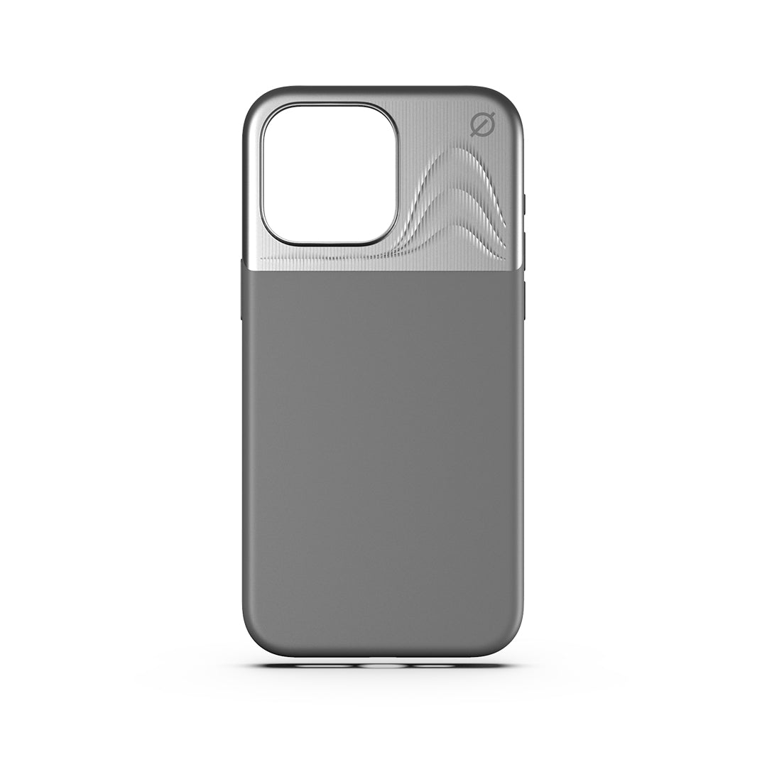 iPhone 15 Pro MagSafe case - Split Silicone powered by Alara#color_arctic-grey