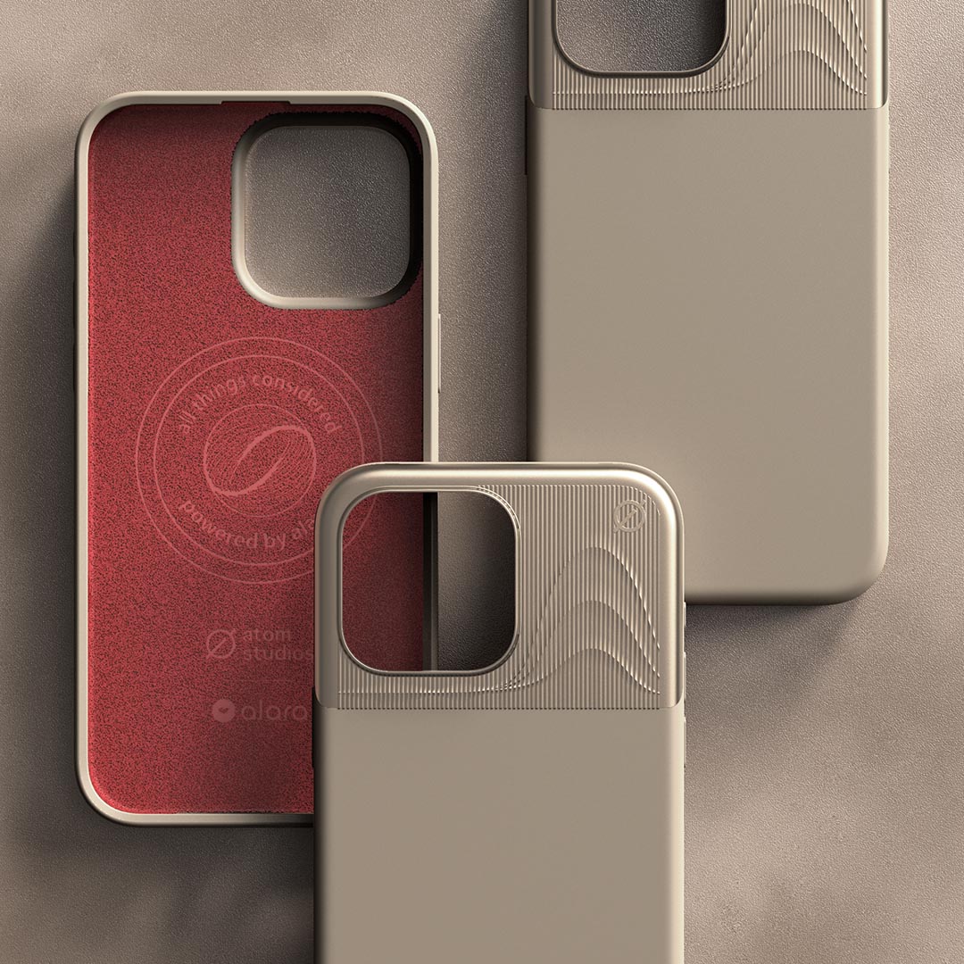 iPhone 15 Pro Max MagSafe case - Split Silicone powered by Alara#color_taupe