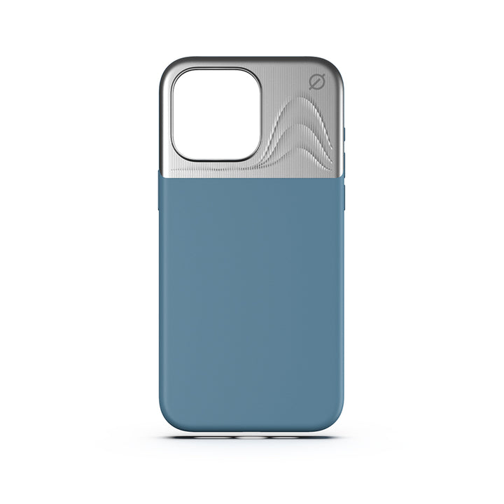 iPhone 15 Pro Max MagSafe case - Split Silicone powered by Alara#color_powder-blue