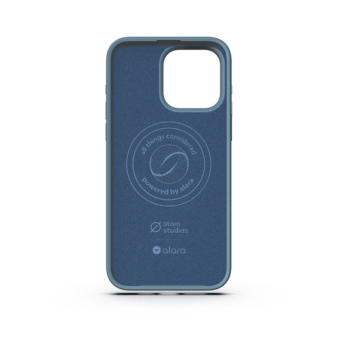 iPhone 15 Pro Max MagSafe case - Split Silicone powered by Alara#color_powder-blue