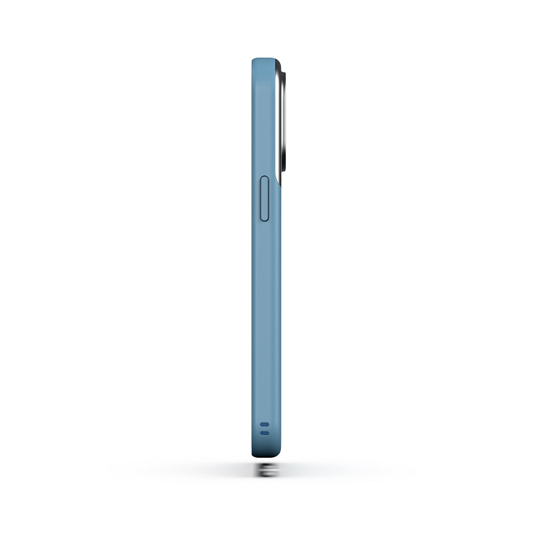 iPhone 15 Pro Max MagSafe case - Split Silicone powered by Alara#color_powder-blue