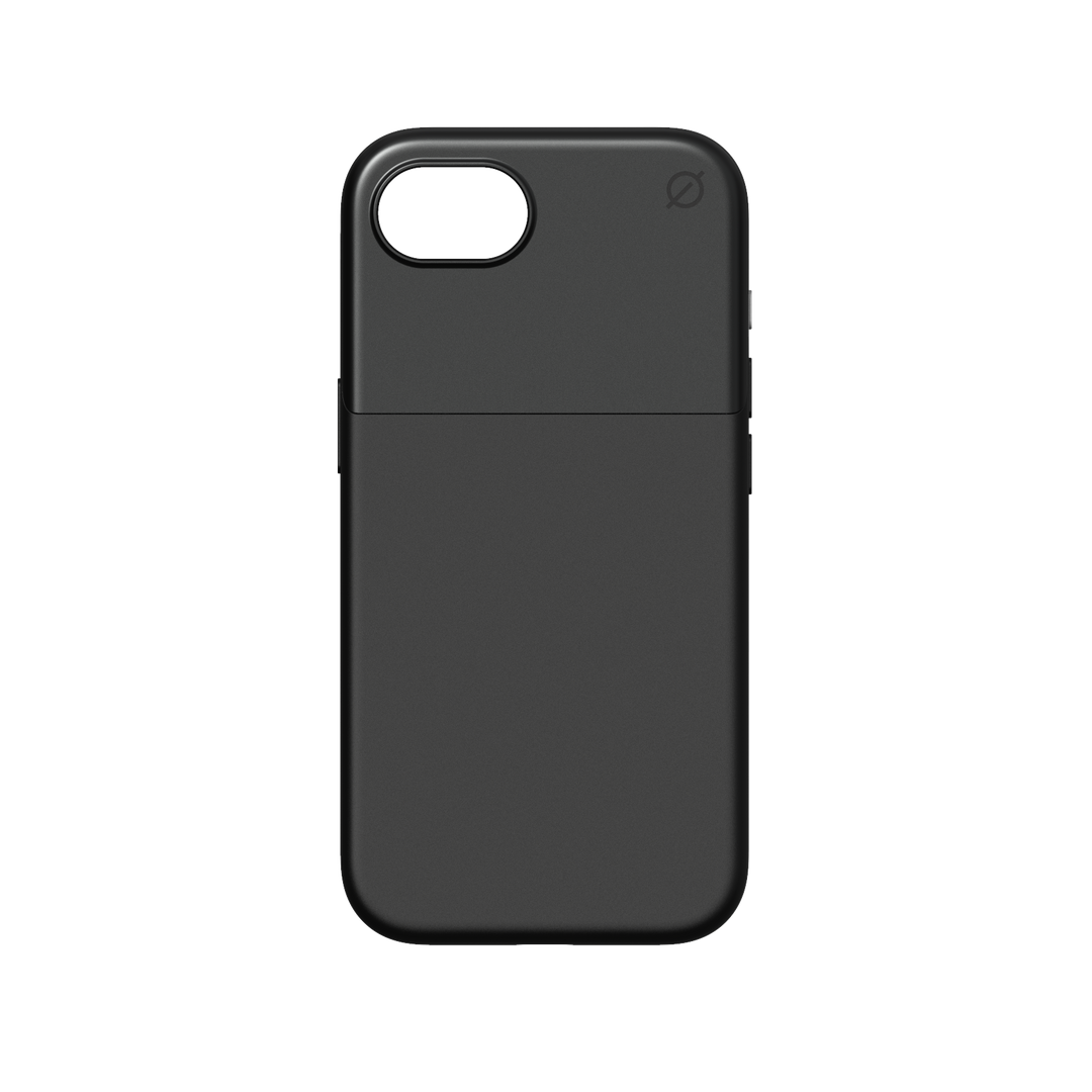 MagSafe Silicone Aluminum iPhone 16e Case Eco Slim Protection Atom Studios#color_carbon-black