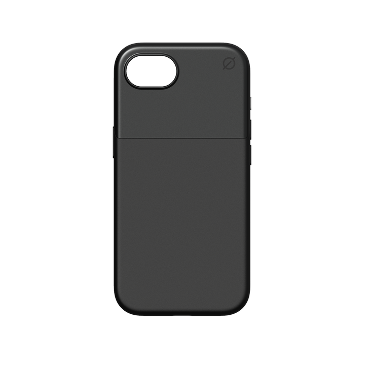 MagSafe Silicone Aluminum iPhone 16e Case Eco Slim Protection Atom Studios#color_carbon-black