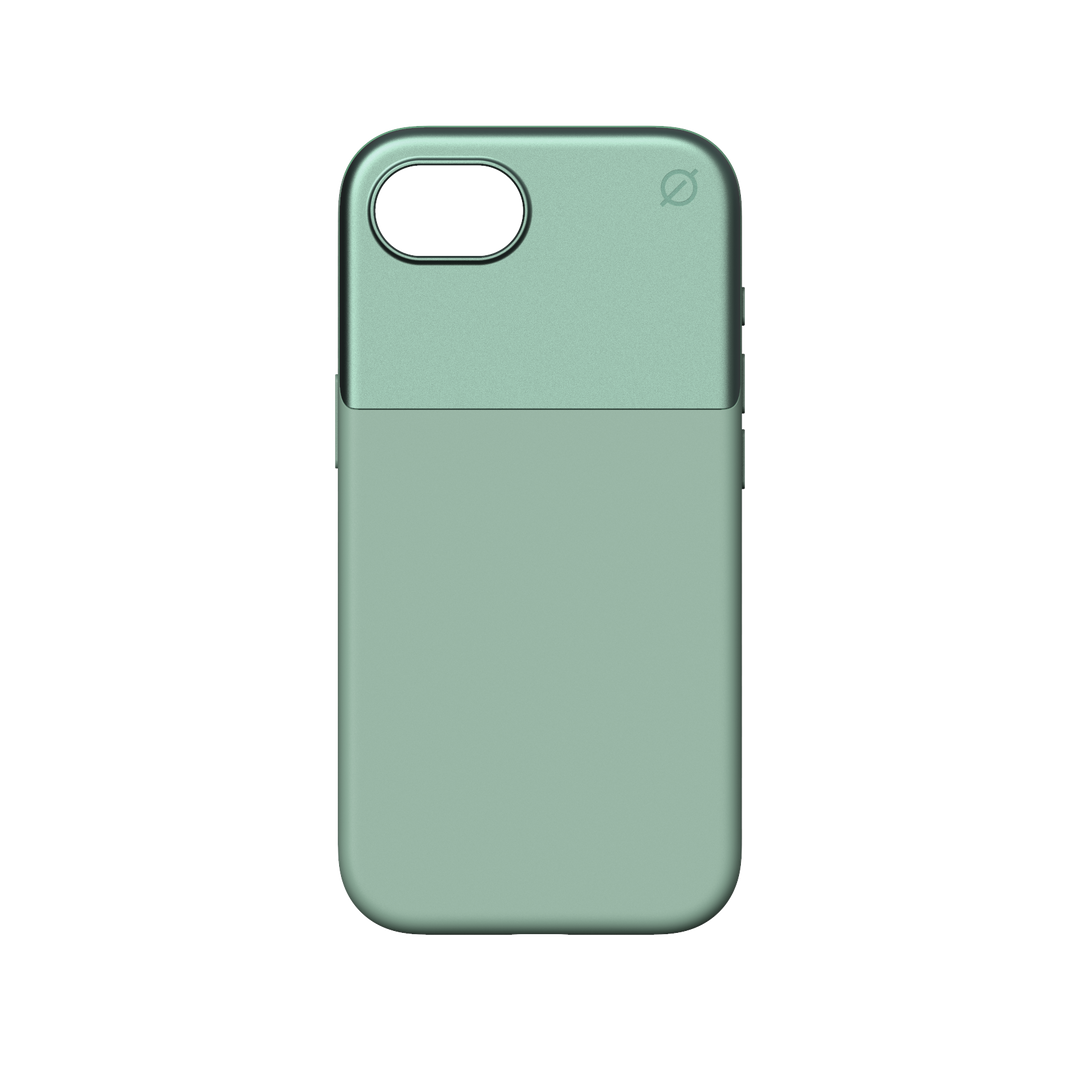 MagSafe Silicone Aluminum iPhone 16e Case Eco Slim Protection Atom Studios#color_marine-green