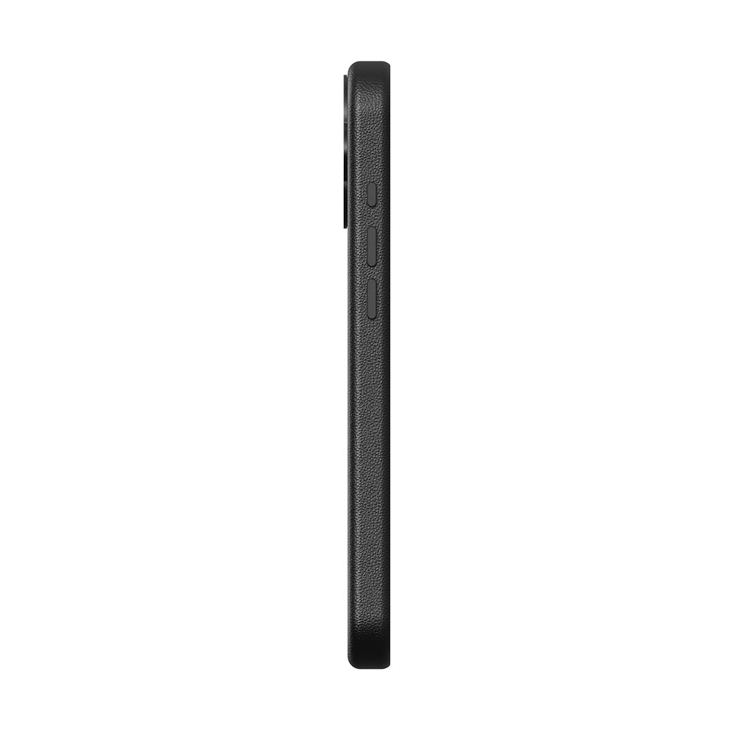 MagSafe Eco Agave cactus leather iPhone 16 Plus Case Slim Protection Atom Studios#color_carbon-black