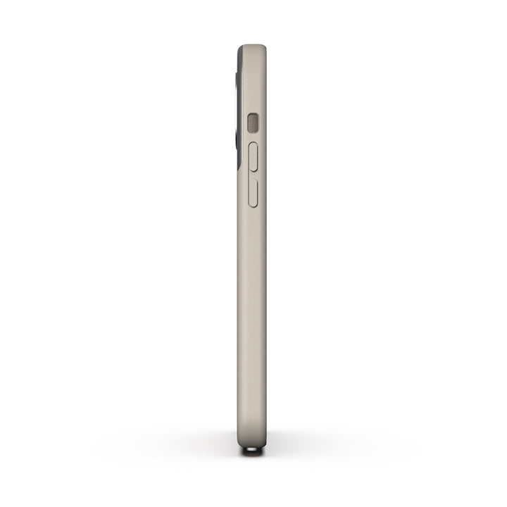 MagSafe Silicone Aluminum iPhone 15 Plus Case Eco Slim Protection Atom Studios#color_stone-beige