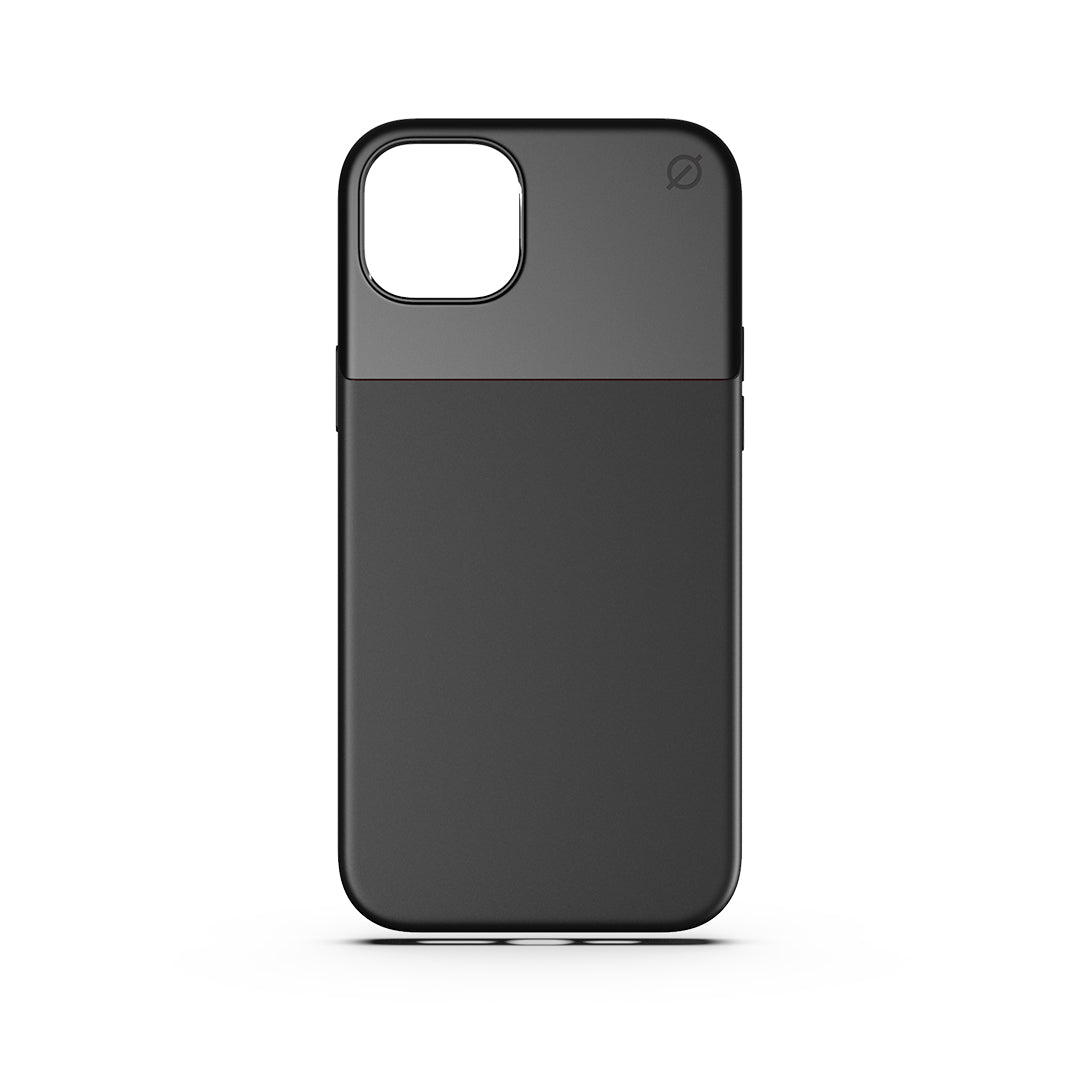 MagSafe Silicone Aluminum iPhone 15 Plus Case Eco Slim Protection Atom Studios#color_carbon-black