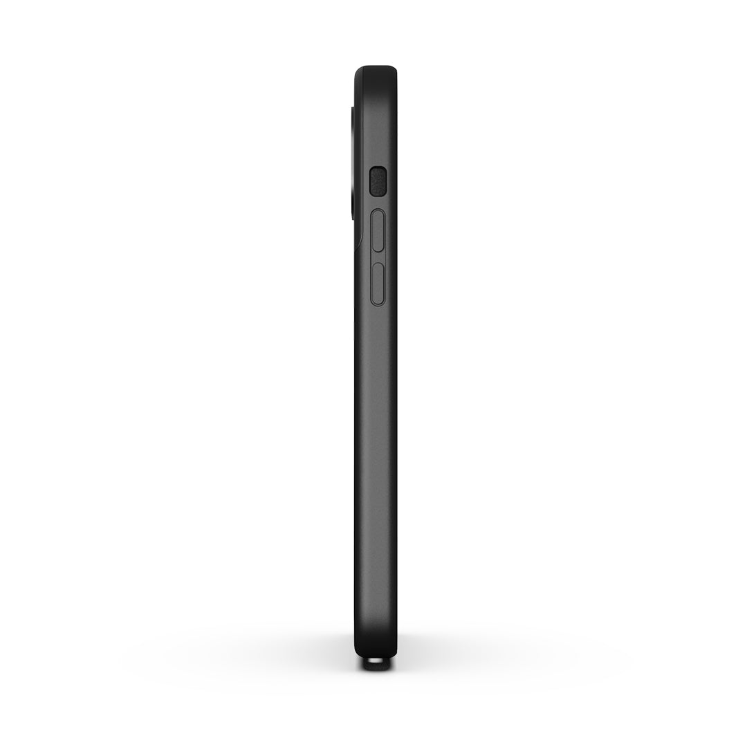 MagSafe Silicone Aluminum iPhone 15 Plus Case Eco Slim Protection Atom Studios#color_carbon-black