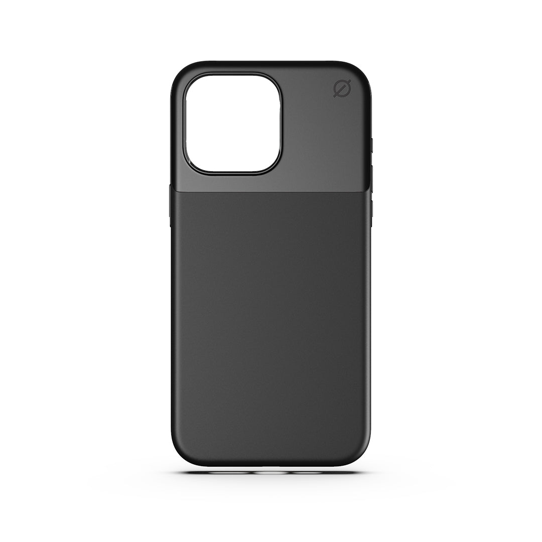 MagSafe Silicone Aluminum iPhone 15 Pro Max Case Eco Slim Protection Atom Studios#color_carbon-black