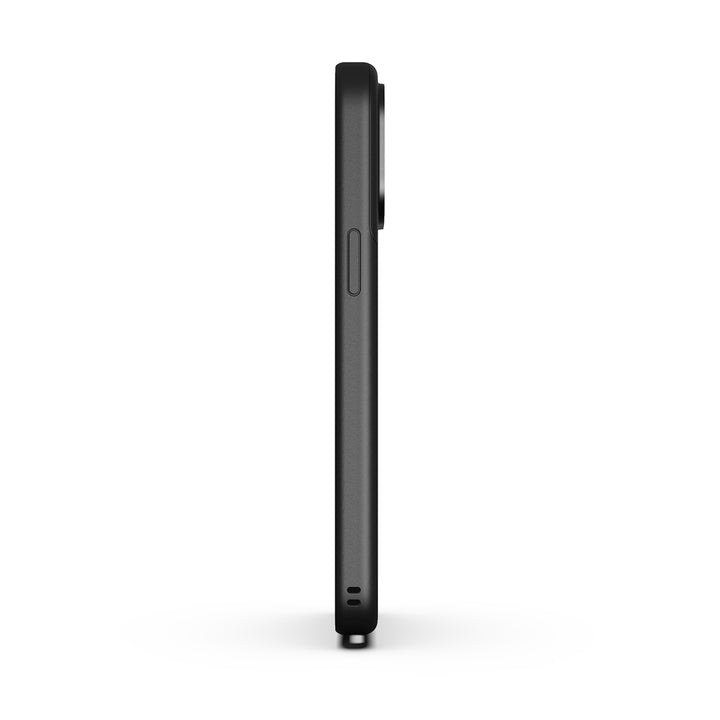 MagSafe Silicone Aluminum iPhone 15 Pro Max Case Eco Slim Protection Atom Studios#color_carbon-black