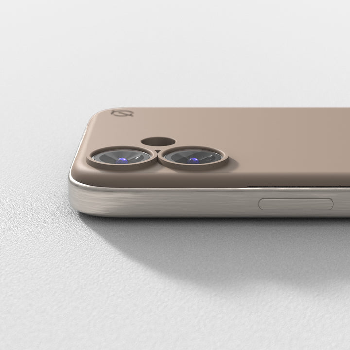 iPhone 16 MagSafe Soft Snap Case Slim Protection Atom Studios#color_stone-beige
