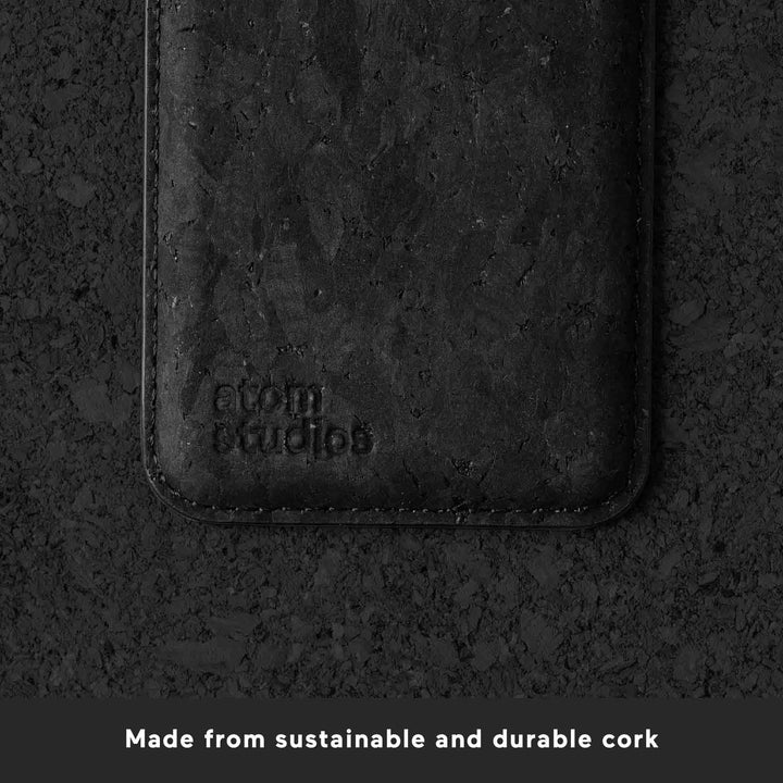 keep MagSafe card wallet Atom Studios#color_carbon-black