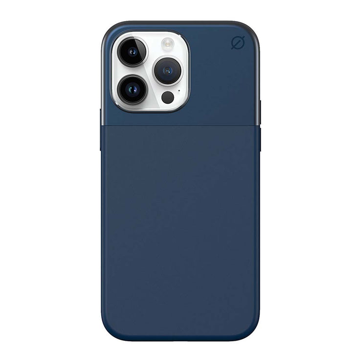 MagSafe Silicone Aluminum iPhone 14 Pro Max Case Eco Slim Protection Atom Studios#color_ink-blue